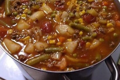 Thumbnail for Best Ever Easy Vegetable Beef Soup