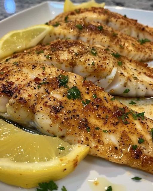 Thumbnail for Lemon Butter Fish Fillet