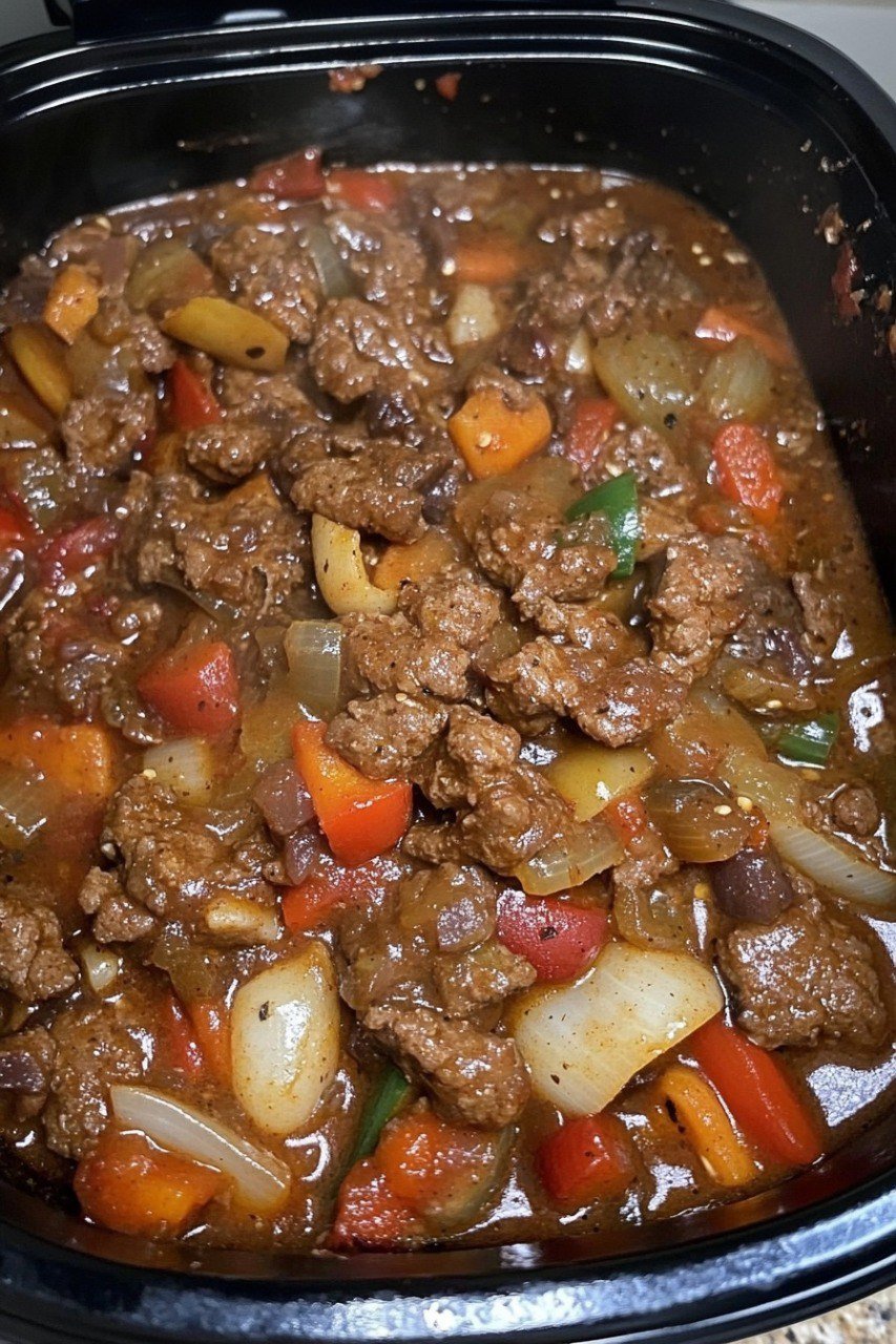 Thumbnail for Crockpot Pepper Steak