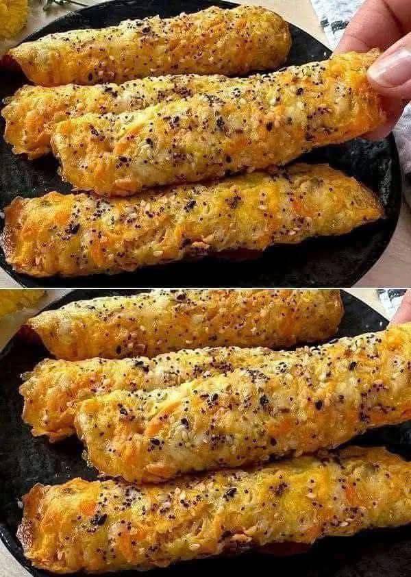 Thumbnail for CHEESY SAUSAGE PUFF PASTRY ROLLS
