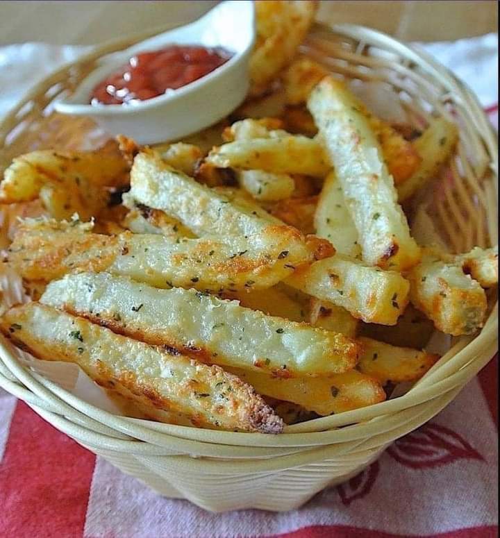 Thumbnail for Baked Garlic Parmesan Fries