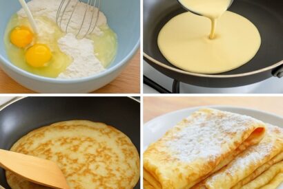 Thumbnail for Soft and Light Pancakes Recipe