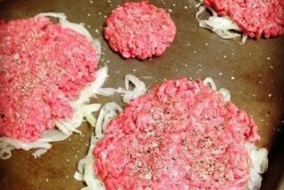Thumbnail for Oklahoma Fried Onion Burgers