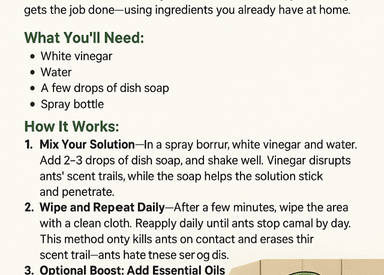 Thumbnail for Get Rid of Ants Using a Natural Kitchen Mix (That Actually Works)