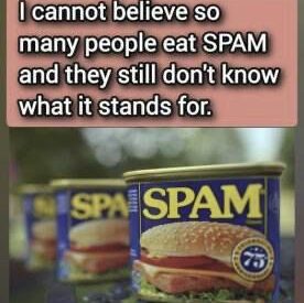 Thumbnail for SPAM: What does it stand for, and what are its ingredients?