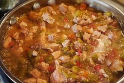Thumbnail for Hatch Green Chile & Pork Chops