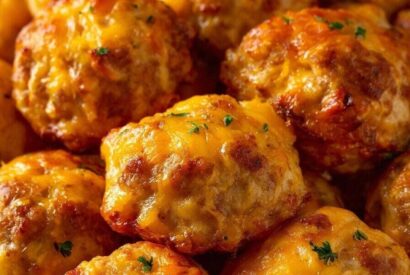 Thumbnail for Rotel Cream Cheese Sausage Balls