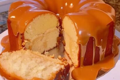 Thumbnail for Caramel Cream Cheese Pound Cake Recipe