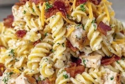 Thumbnail for Chicken Bacon Ranch Pasta