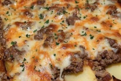 Thumbnail for Meat and Potato Casserole