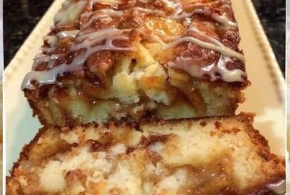 Thumbnail for Homemade Apple Cinnamon Swirl Loaf