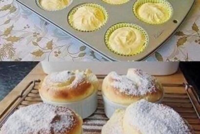 Thumbnail for Mini Japanese Soufflé Cheesecakes