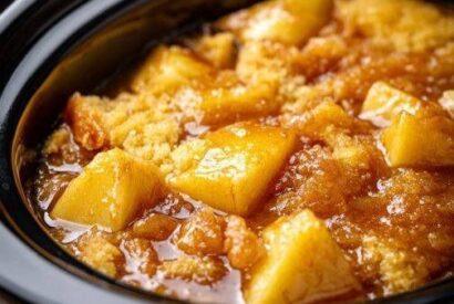 Thumbnail for Slow Cooker 3-Ingredient Apple Cinnamon Dump Cake