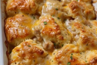 Thumbnail for Bubble Biscuit Bake Casserole Made with Chicken