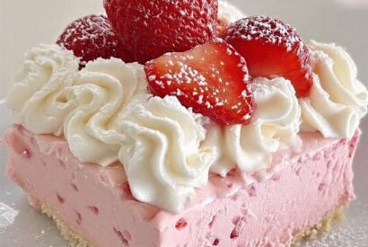 Thumbnail for Nana’s Sweet Strawberry Angel Food Cake