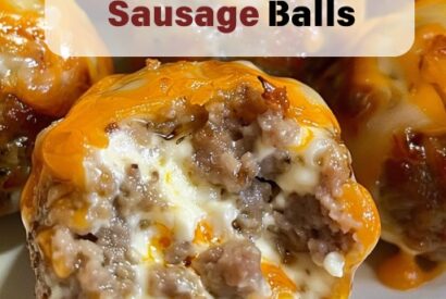 Thumbnail for Rotel Cream Cheese Sausage Balls