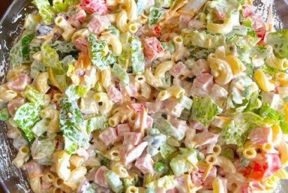Thumbnail for Layered Pasta Salad