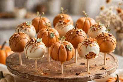 Thumbnail for Pumpkin Spice Cake Pops 🎃🍰