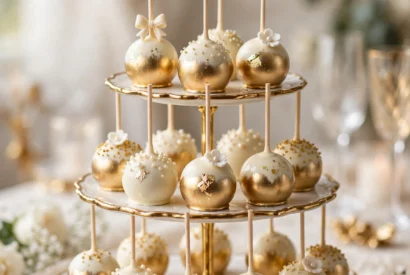 Thumbnail for Gold-Dipped Cake Pops ✨