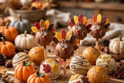 Thumbnail for hanksgiving Cake Pops – Festive Turkey & Fall-Inspired Treats