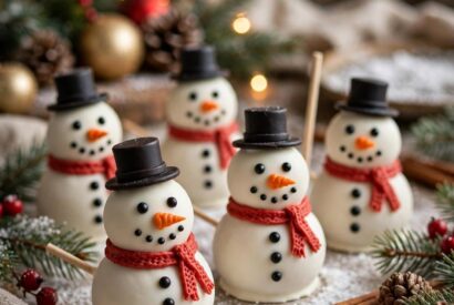 Thumbnail for Snowman Cake Pops